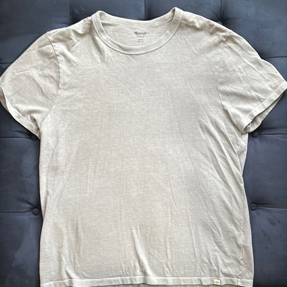 Madewell Light Blue Men's Tee (Size: Large)